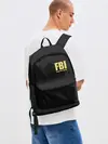 Рюкзак джинсовый / FBI. Female Body Inspector.