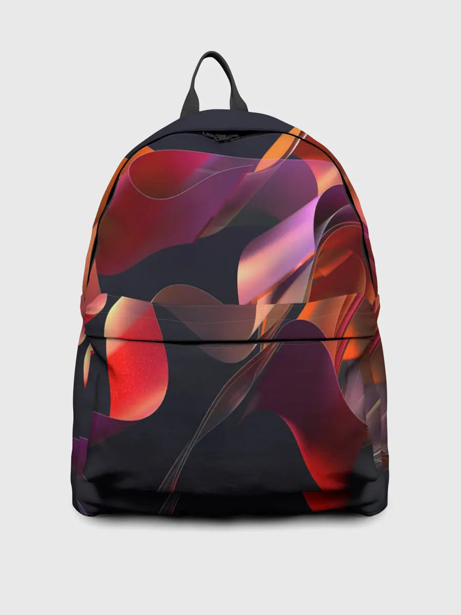 Рюкзак джинсовый / Абстрактные ленты