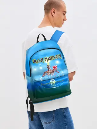 Рюкзак джинсовый / Seventh Son of a Seventh Son - Iron Maiden
