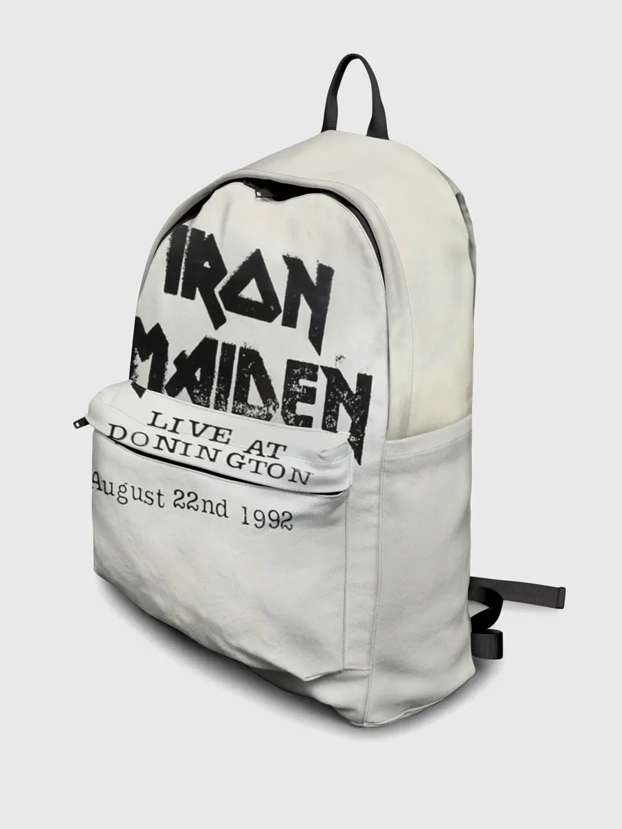 Рюкзак джинсовый / Live at Donington - Iron Maiden