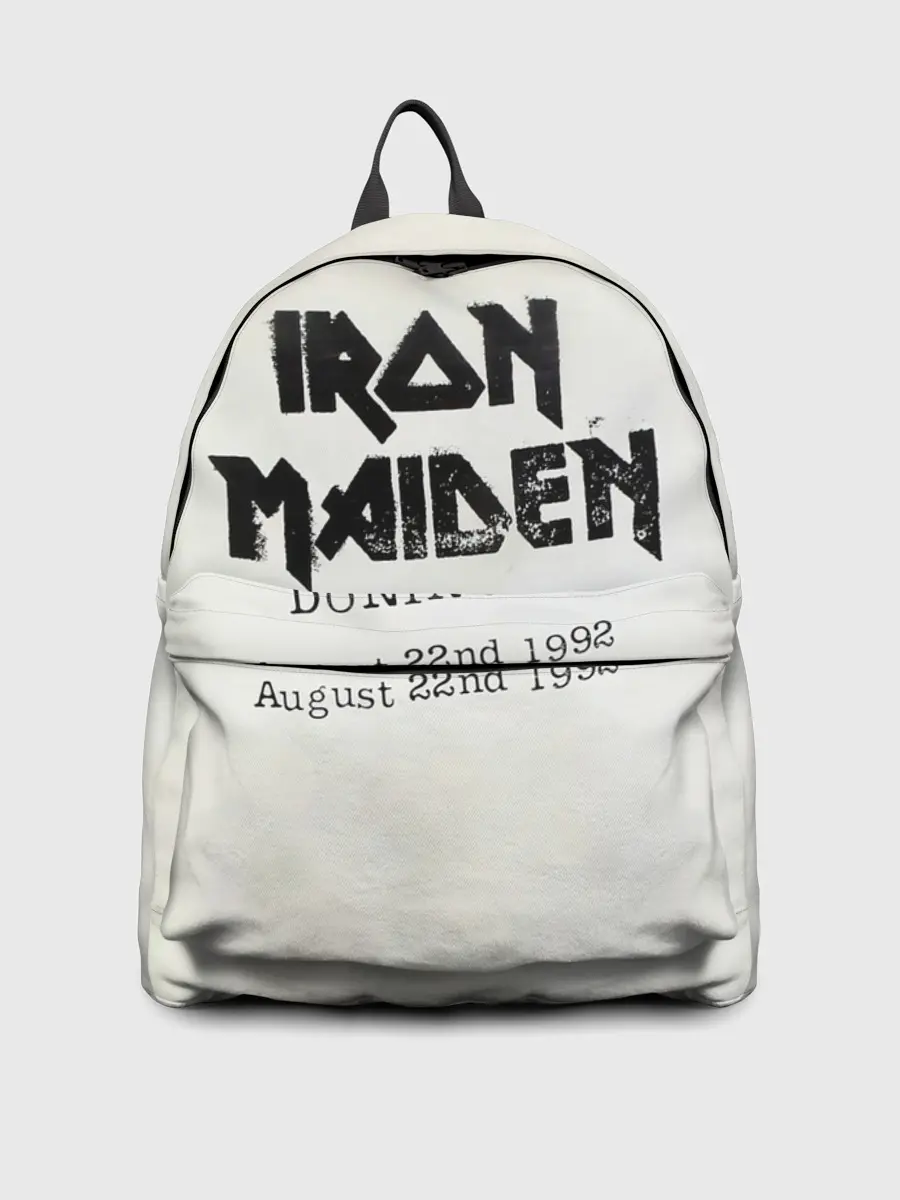 Рюкзак джинсовый / Live at Donington - Iron Maiden