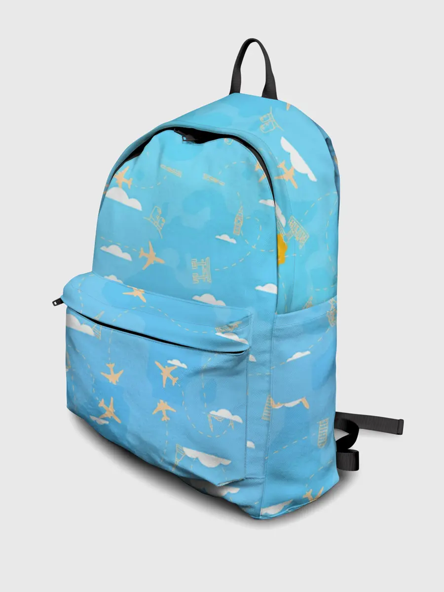 Рюкзак джинсовый / мое путешествие