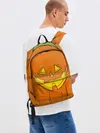 Рюкзак джинсовый / Костюм тыквы / Halloween