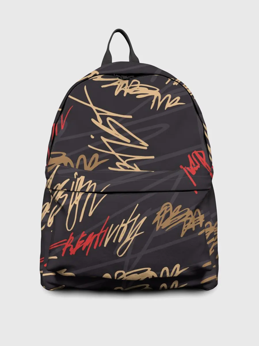 Рюкзак джинсовый / Golden graffiti