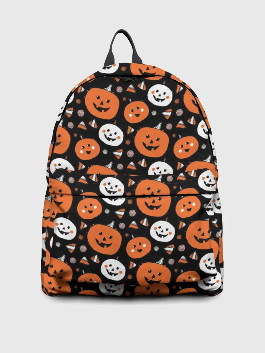 Рюкзак джинсовый / Patern Halloween 17