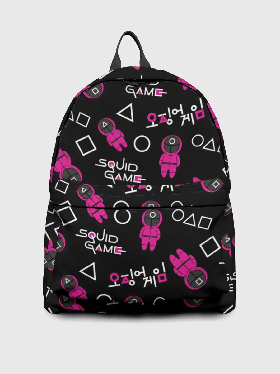 Рюкзак джинсовый / Игра в кальмара