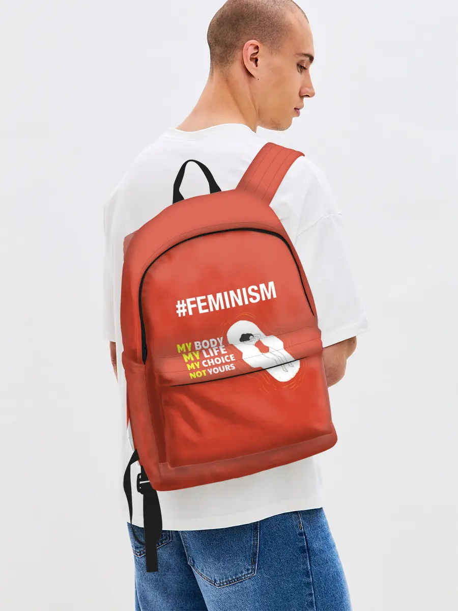 Рюкзак джинсовый / Моё тело Мой выбор