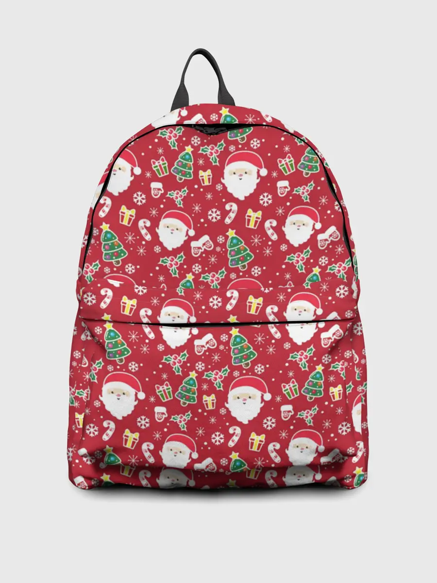 Рюкзак джинсовый / Дед Мороз