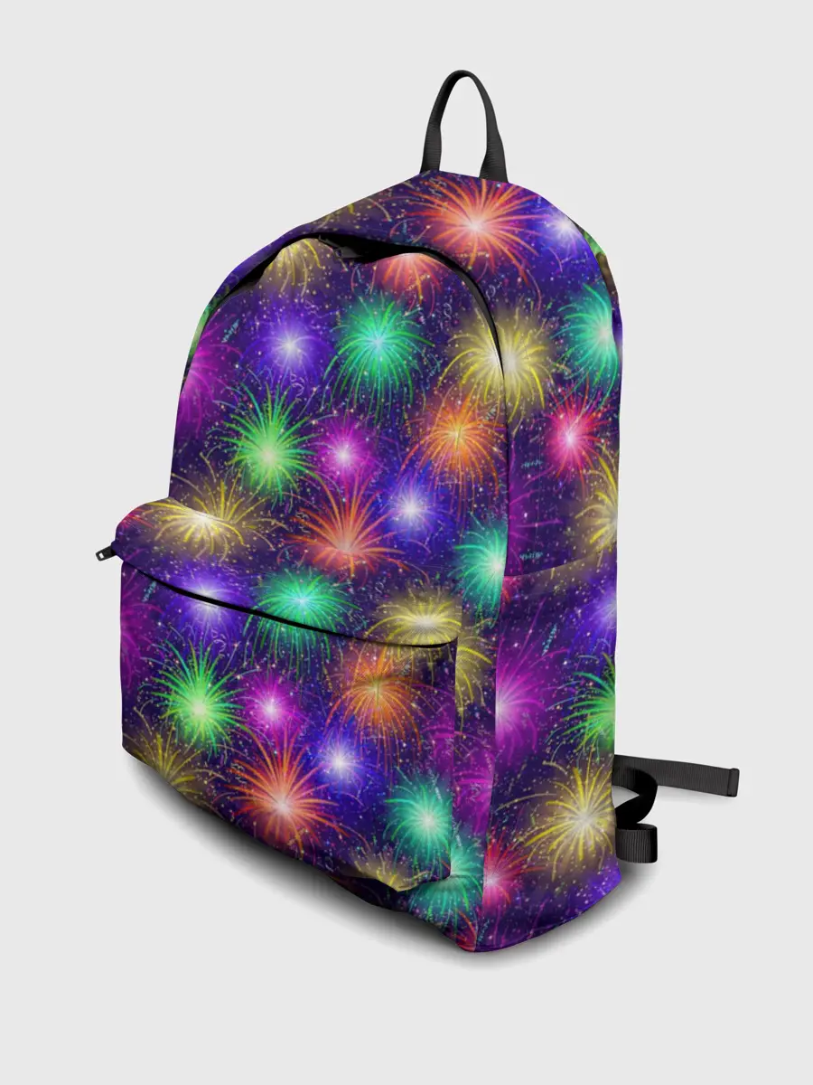 Рюкзак джинсовый / Фейерверк