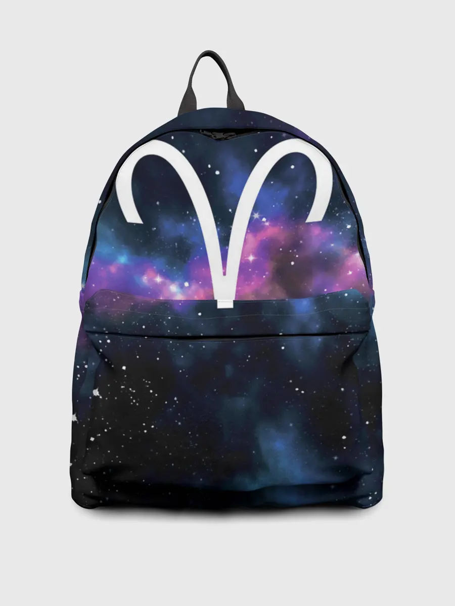 Рюкзак джинсовый / Овен / Aries, Знак зодиака