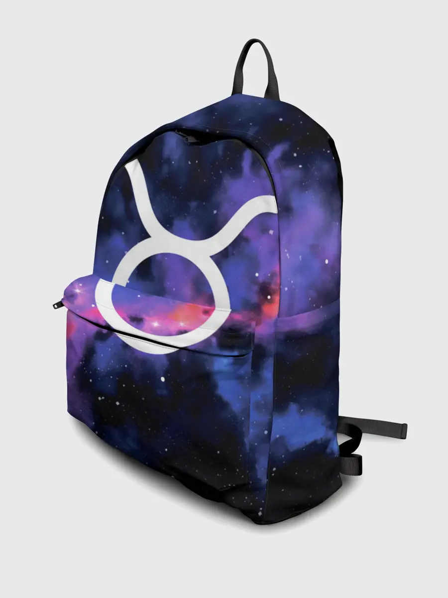 Рюкзак джинсовый / Телец / Taurus, Знак зодиака