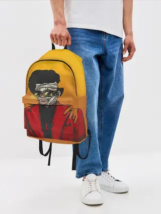 Рюкзак джинсовый / Зомби Эйбл