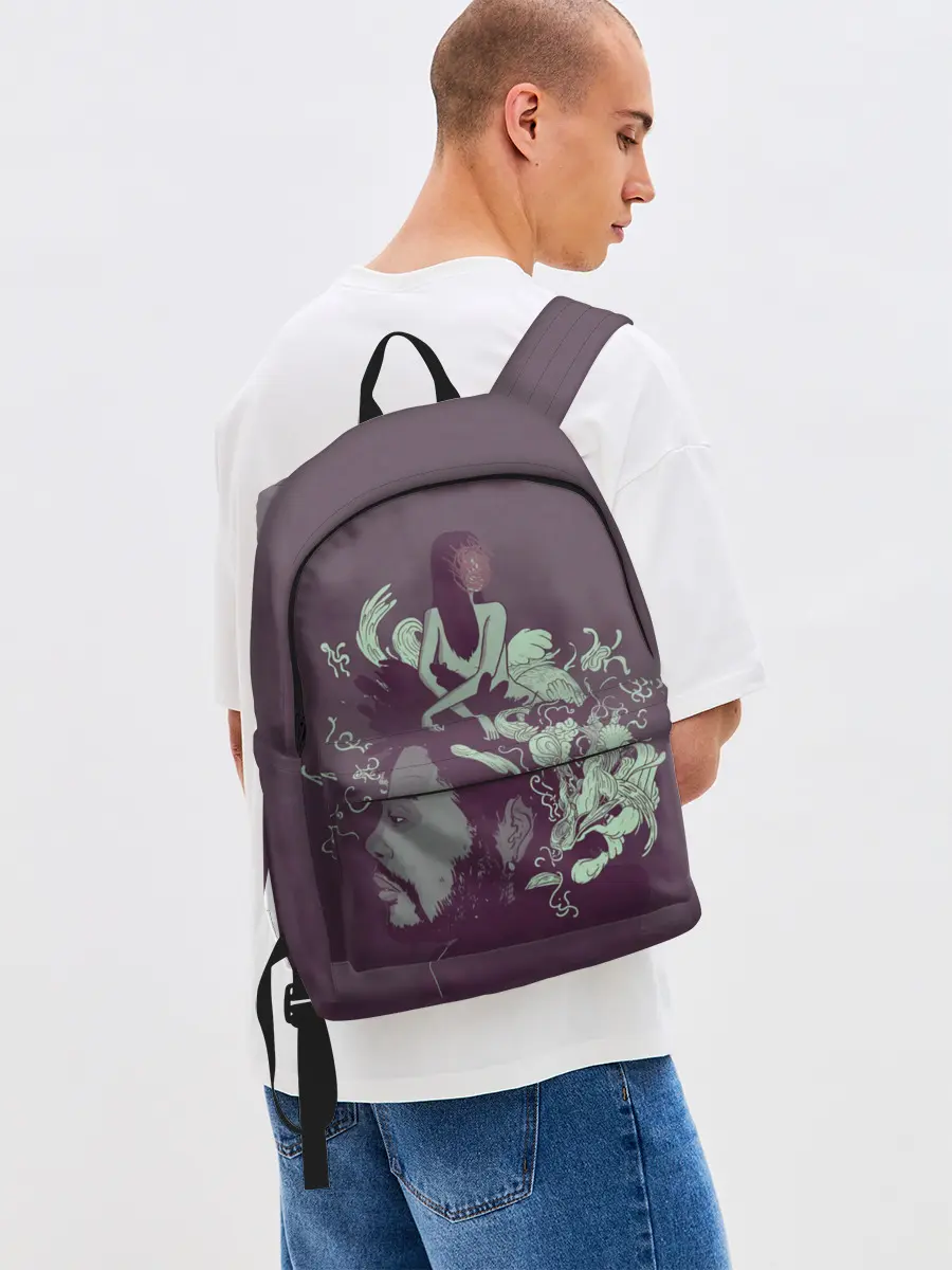 Рюкзак джинсовый / Психоделический Эйбл