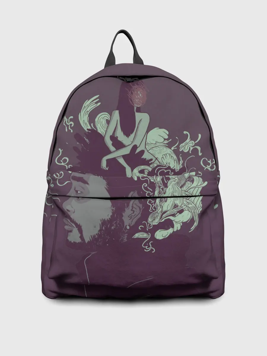 Рюкзак джинсовый / Психоделический Эйбл