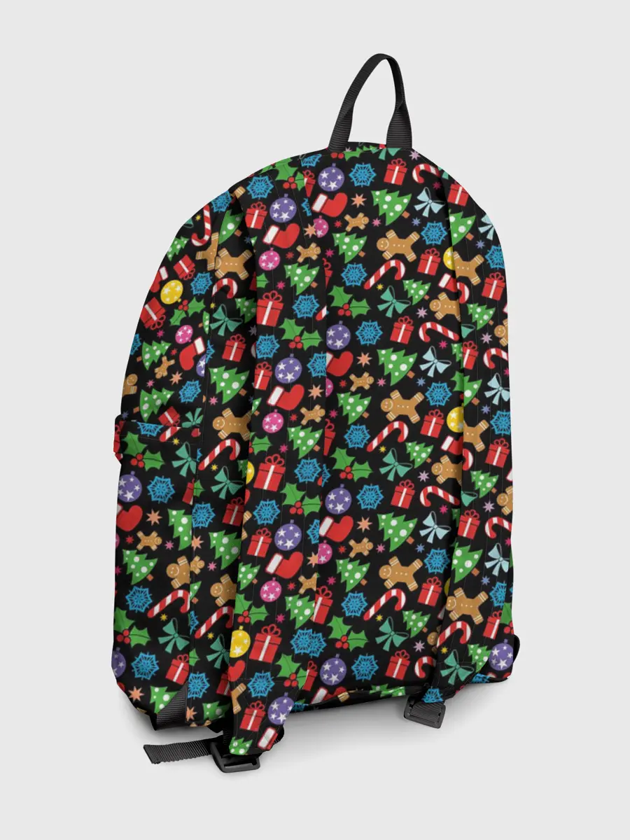 Рюкзак джинсовый / Новогодне-Рождественская Символика