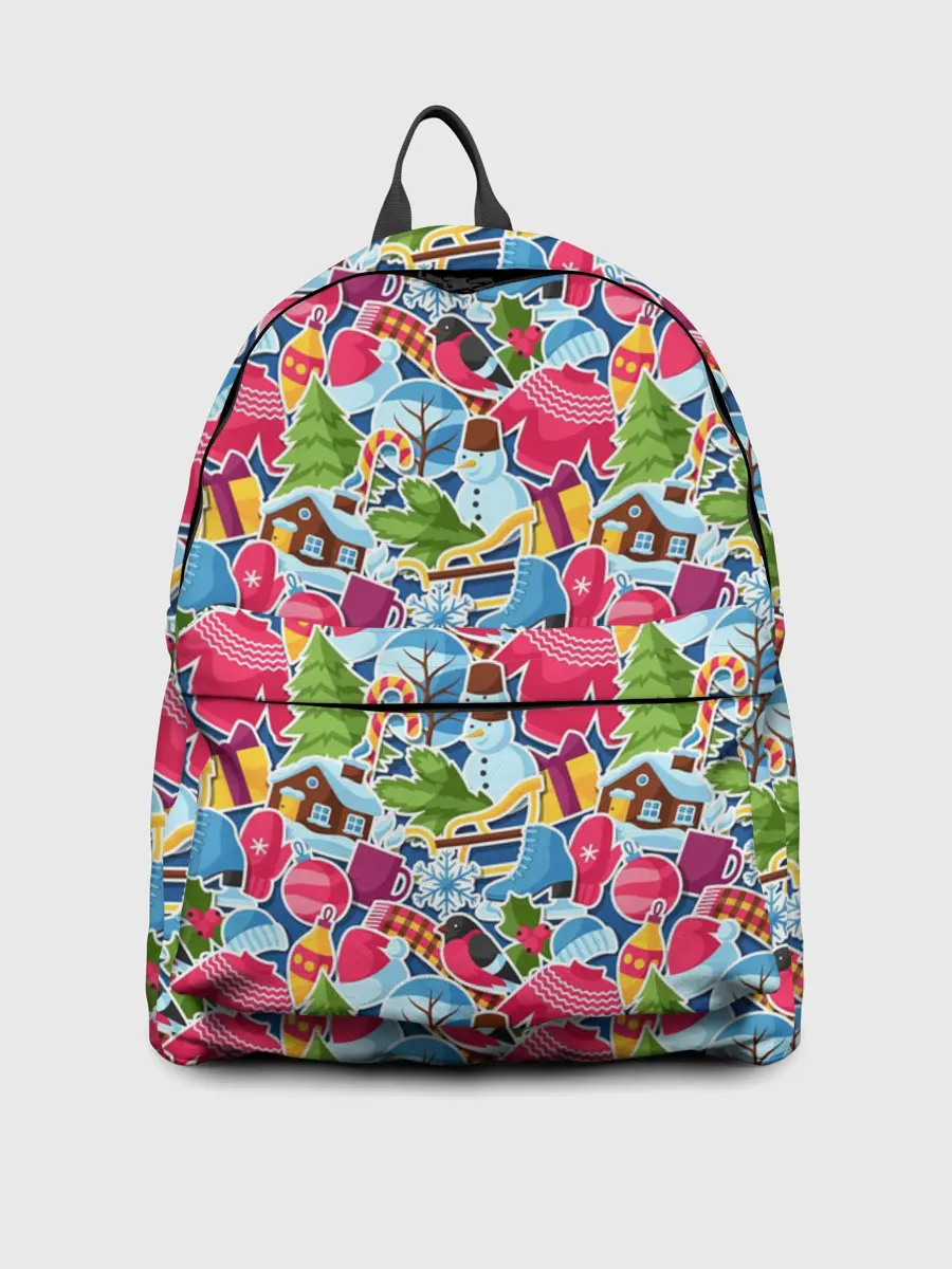 Рюкзак джинсовый / С Рождеством и Новым Годом!