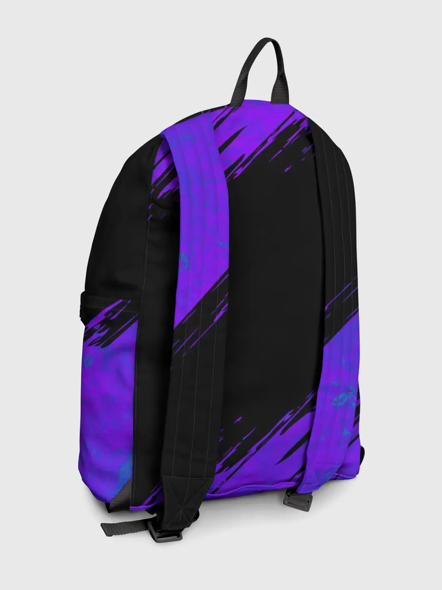 Рюкзак джинсовый / ВЕДЬМА КОЛДУЕТ НАД ТЫКВОЙ