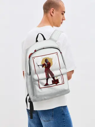 Рюкзак джинсовый / SLIPKNOT | Jay Weinberg