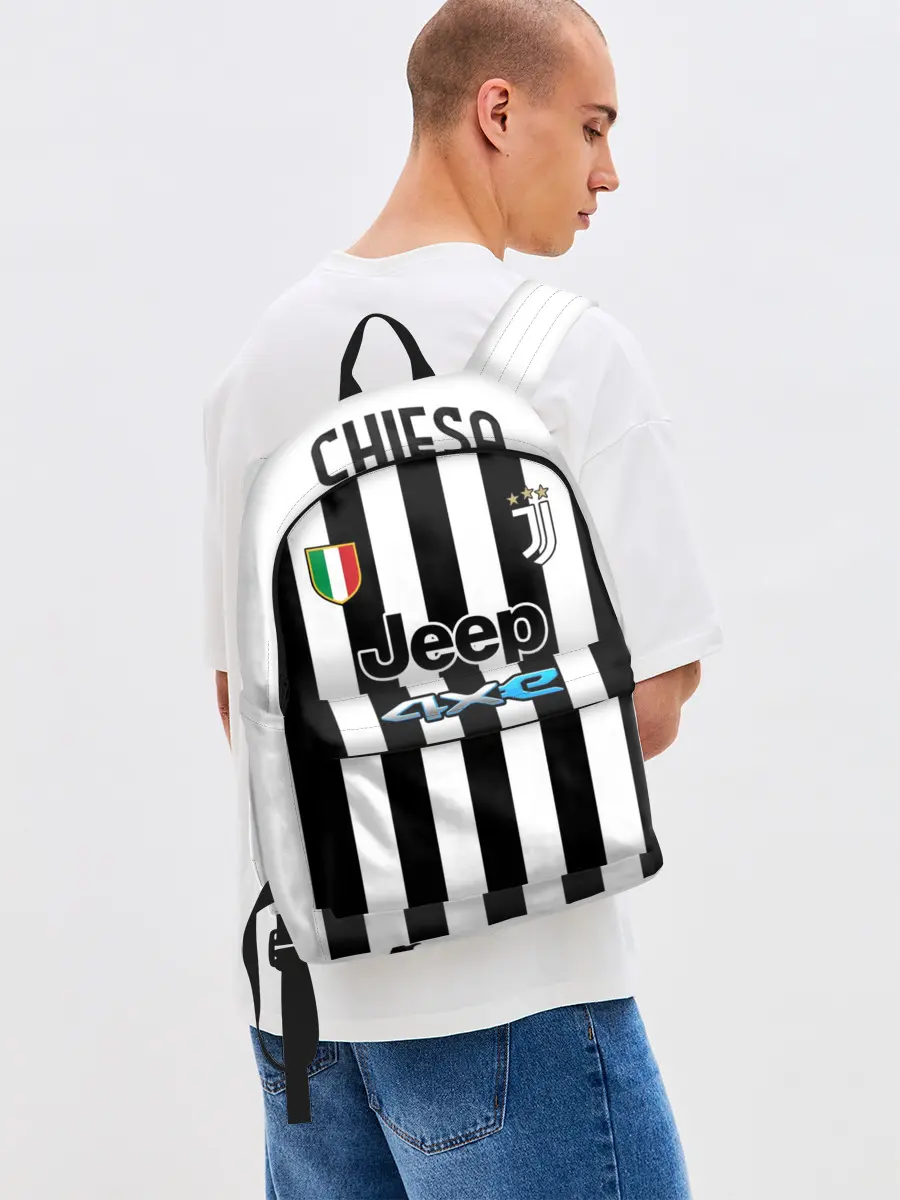 Рюкзак джинсовый / Федерико Кьеза Ювентус форма 2021/2022