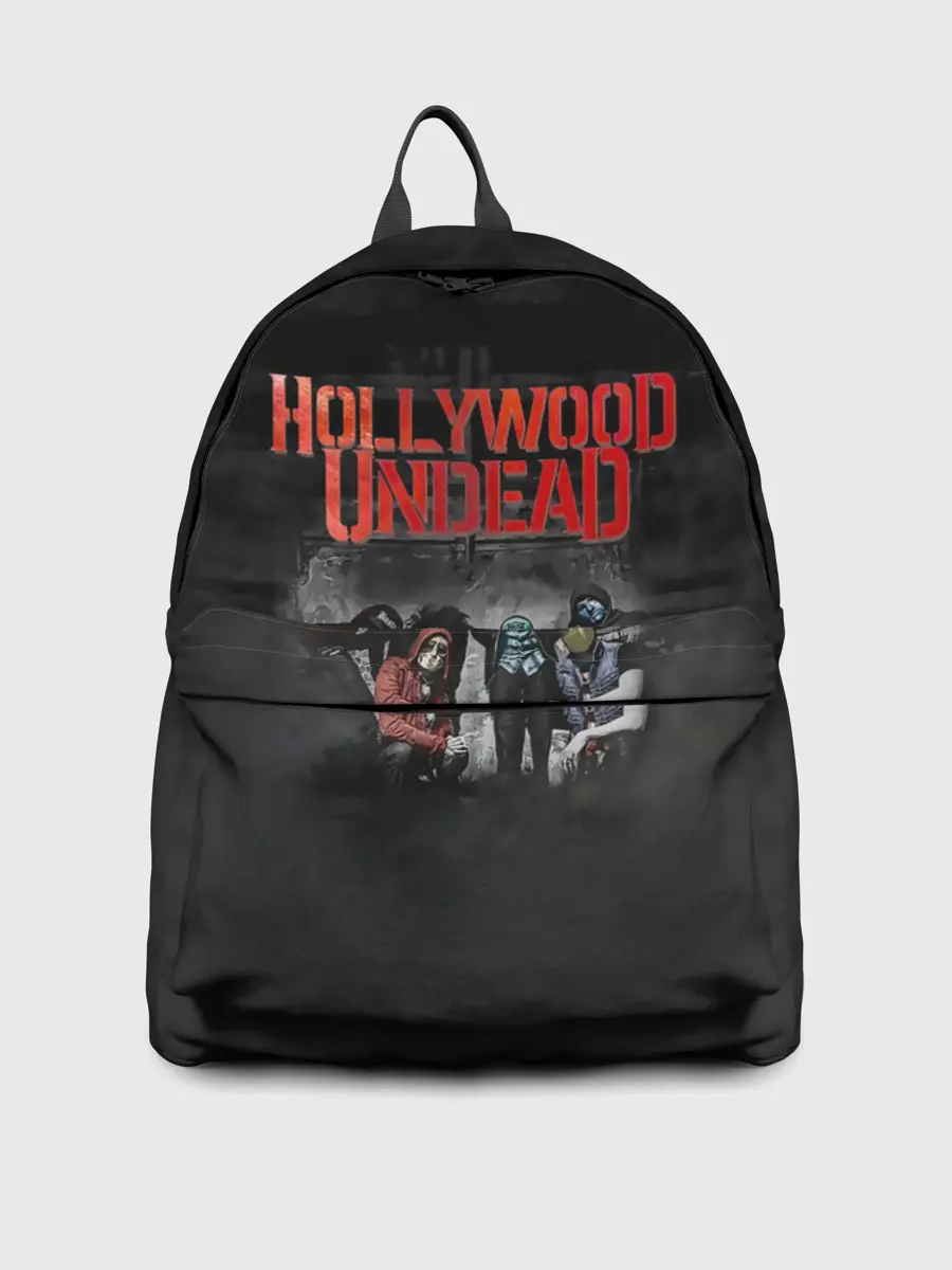 Рюкзак джинсовый / Hollywood Undead - Голливудская нежить