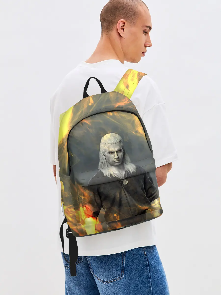 Рюкзак джинсовый / ГЕРАЛЬТ ВЕДЬМАК