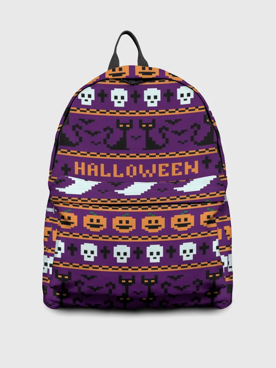 Рюкзак джинсовый / Хэллоуинский Свитер