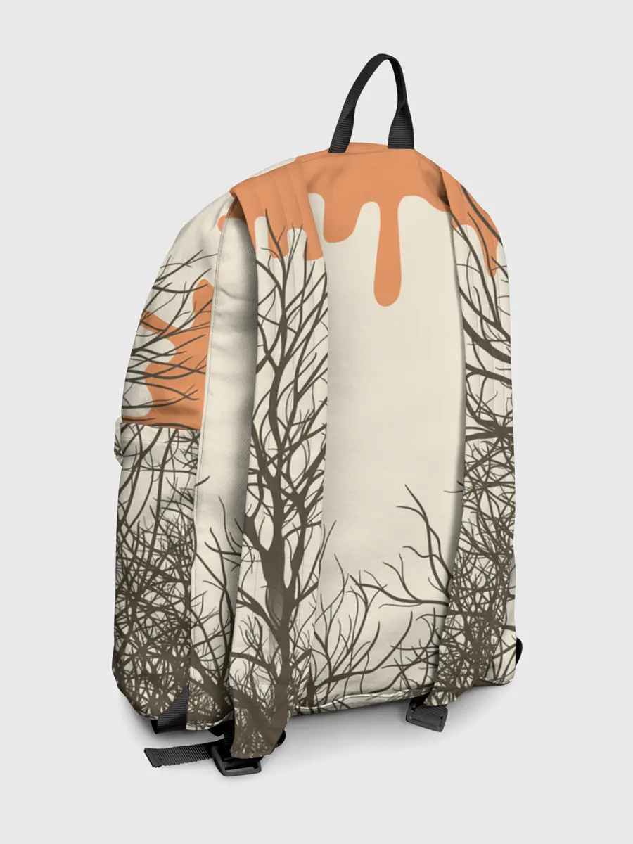 Рюкзак джинсовый / ВЕДЬМА В ШЛЯПЕ