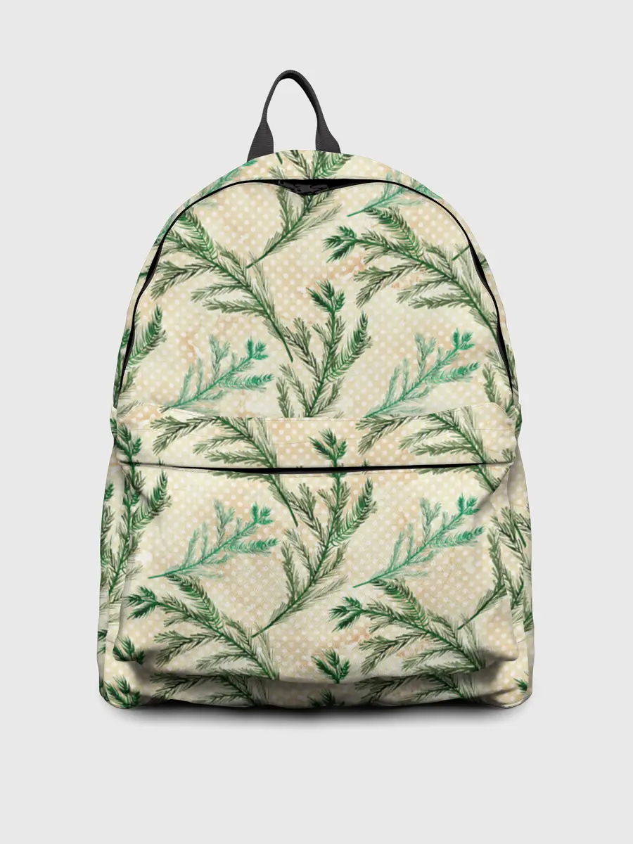 Рюкзак джинсовый / Ель новогодняя