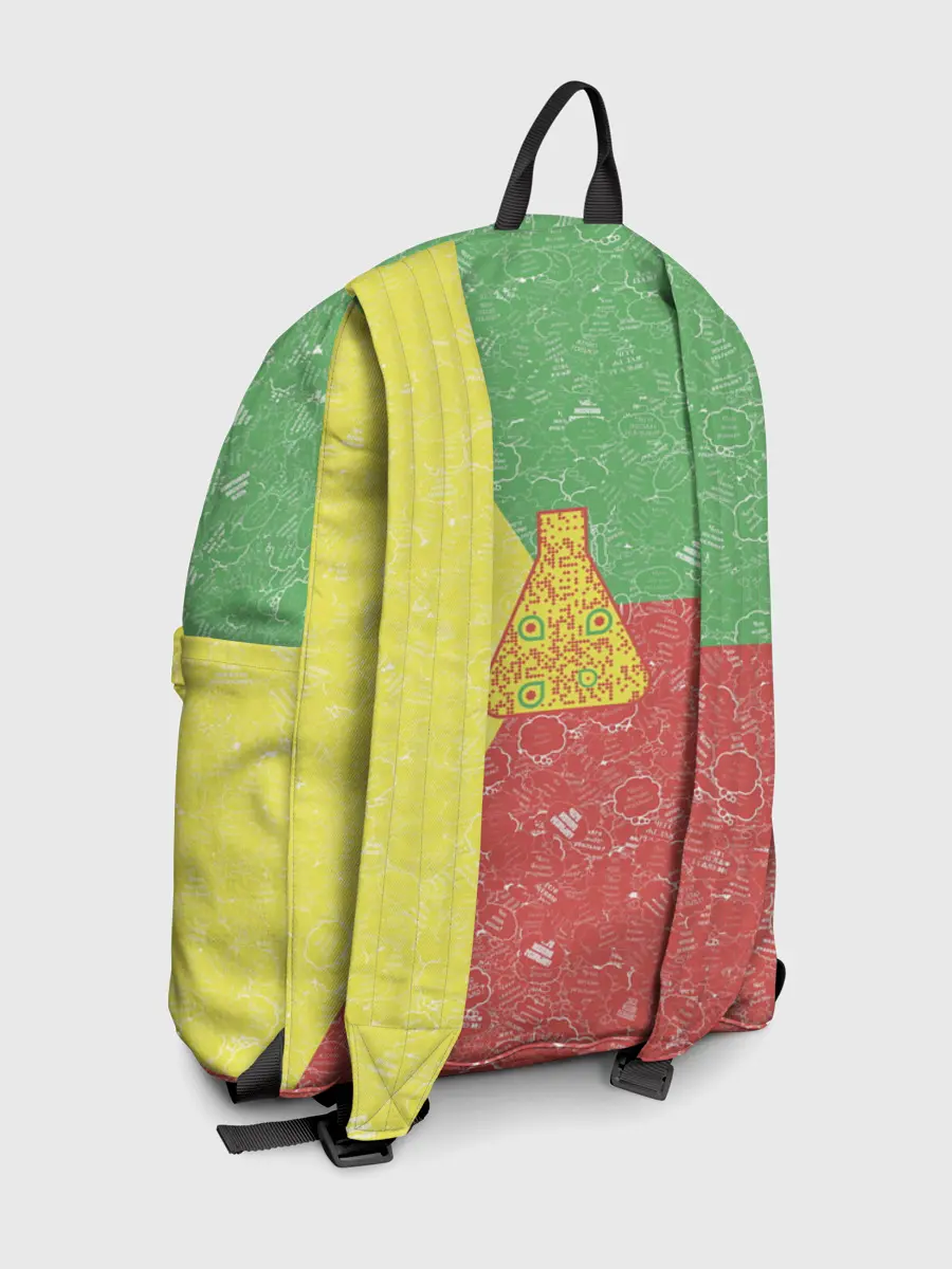 Рюкзак джинсовый / Колба на фоне АПВ 3.1.8