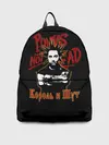 Рюкзак джинсовый / Punks Not Dead
