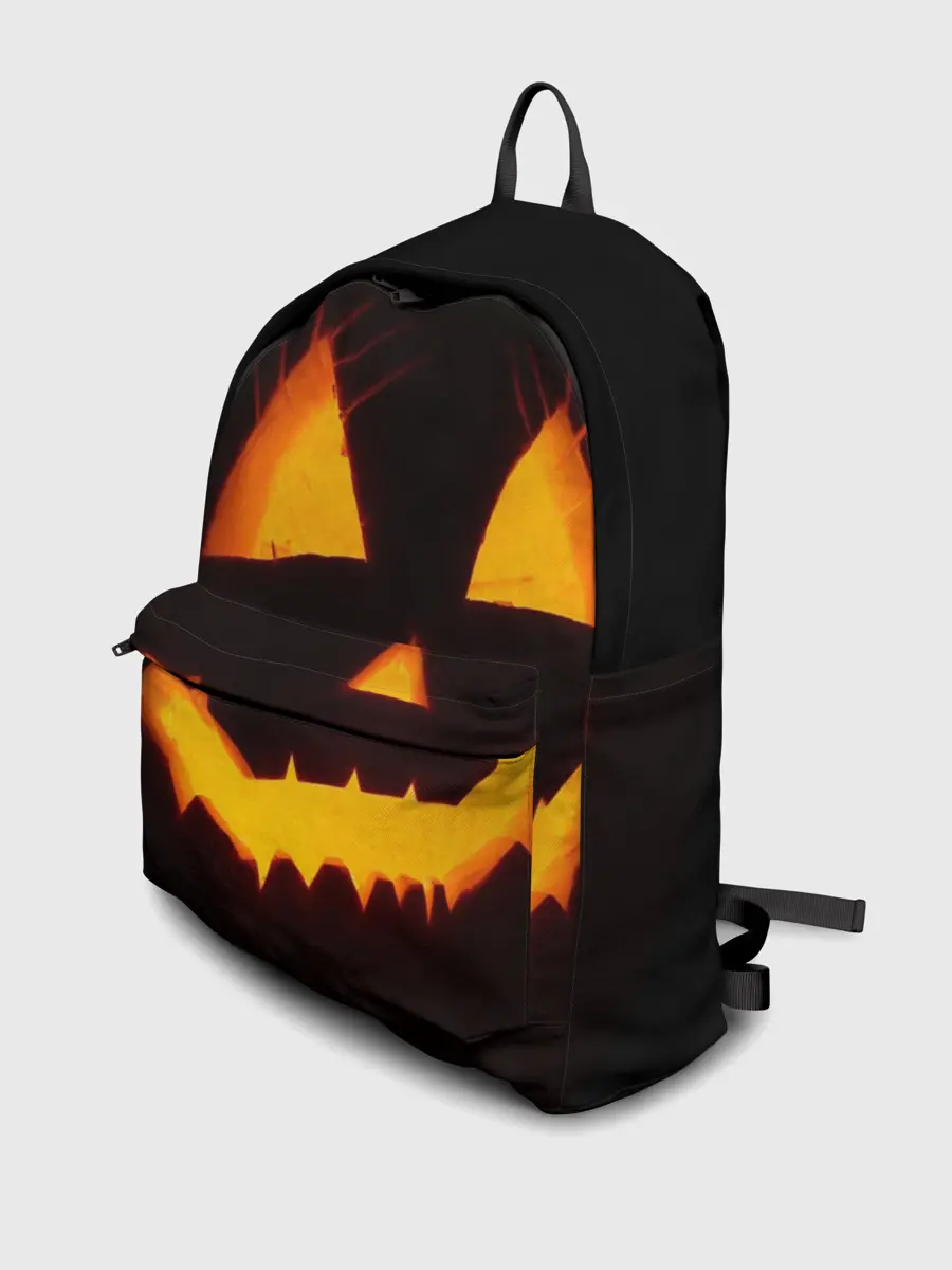 Рюкзак джинсовый / helloween | pumpkin jack