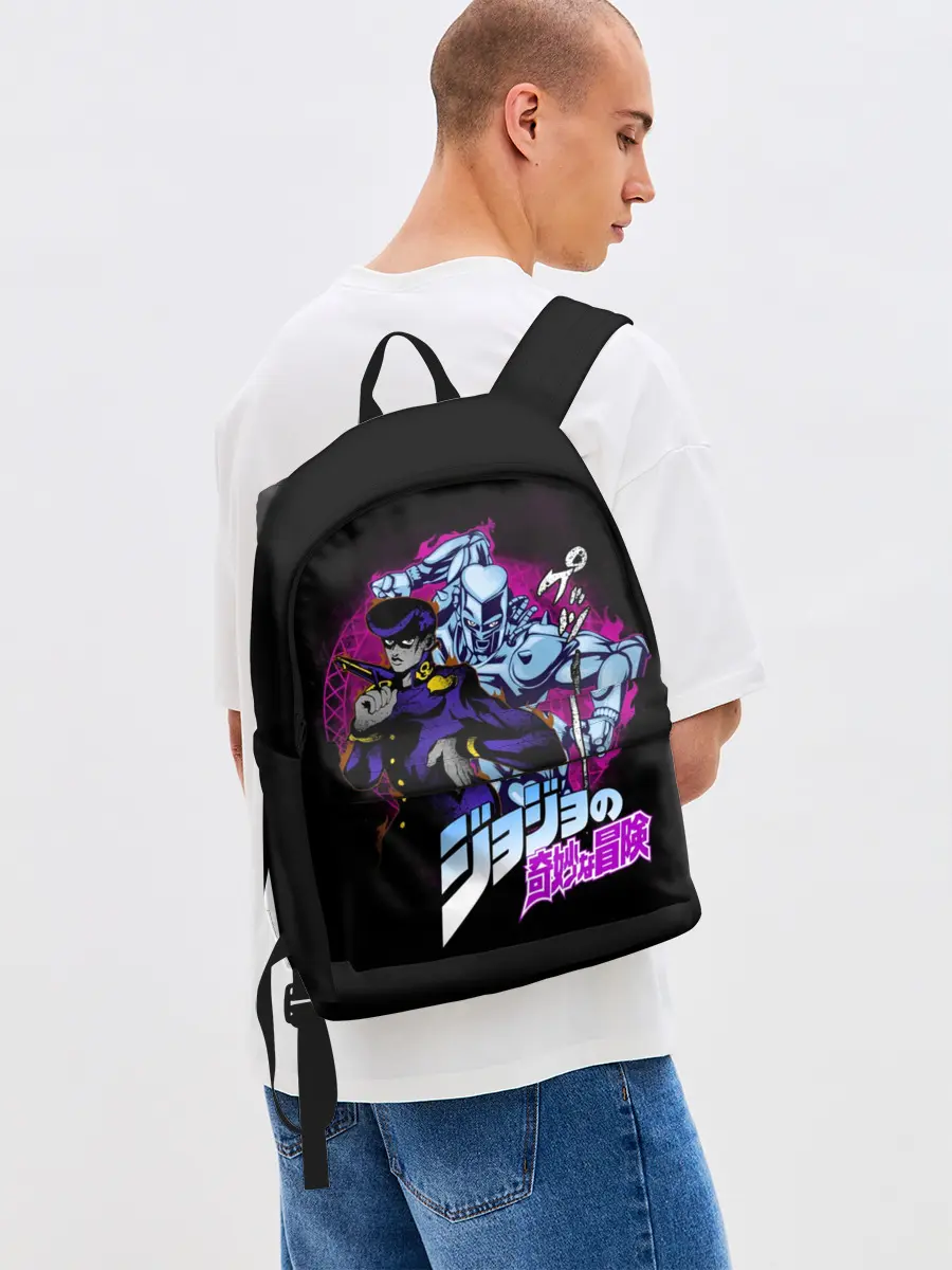Рюкзак джинсовый / Джоске Хигашиката - JoJos Bizarre Adventure