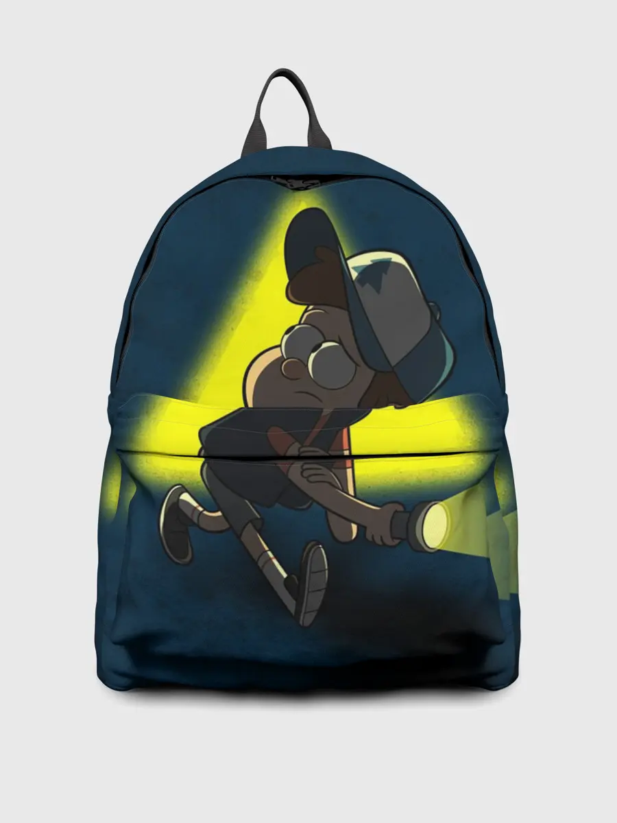 Рюкзак джинсовый / Dipper and yellow triangle