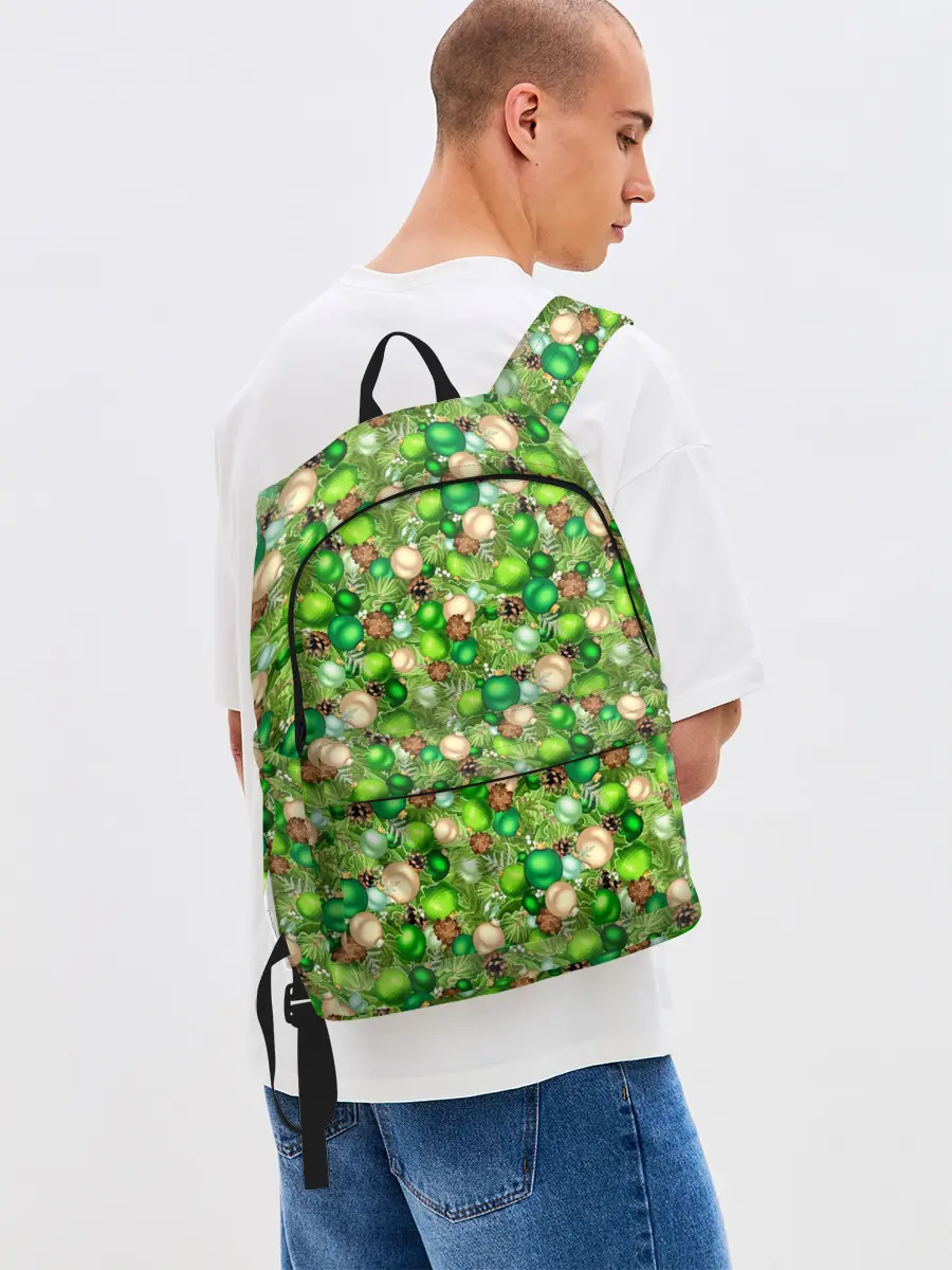 Рюкзак джинсовый / Новогодние Игрушки