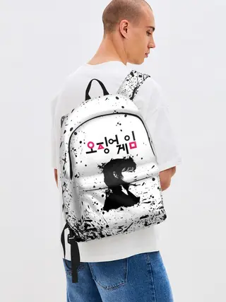 Рюкзак джинсовый / 067 | Кан Сэ Бёк | Чон Хо Ён