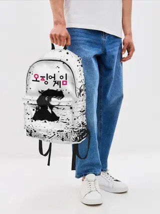 Рюкзак джинсовый / 067 | Кан Сэ Бёк | Чон Хо Ён