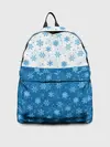 Рюкзак джинсовый / Светло-Тёмные Снежинки