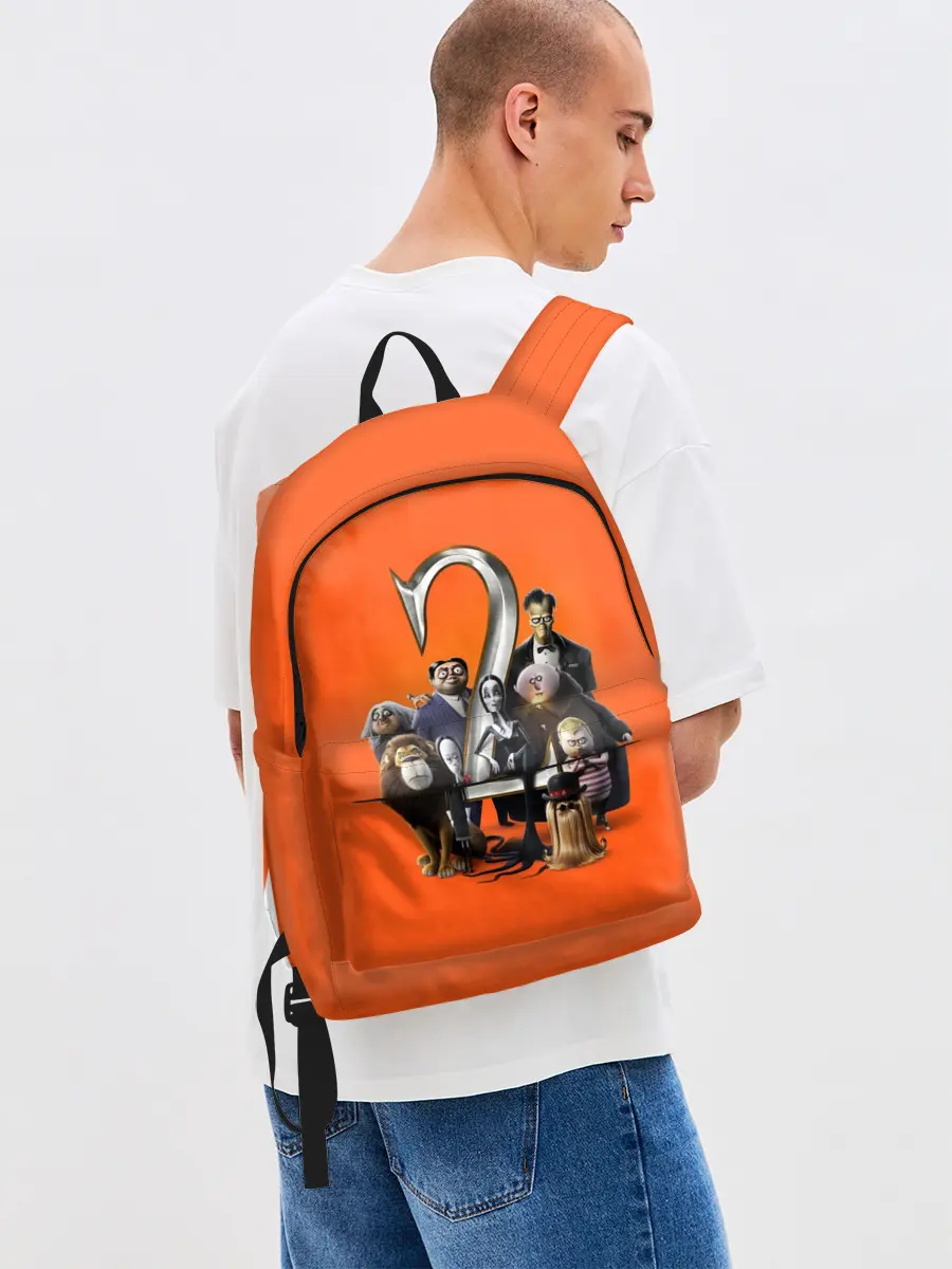 Рюкзак джинсовый / Семейка Аддамс 2