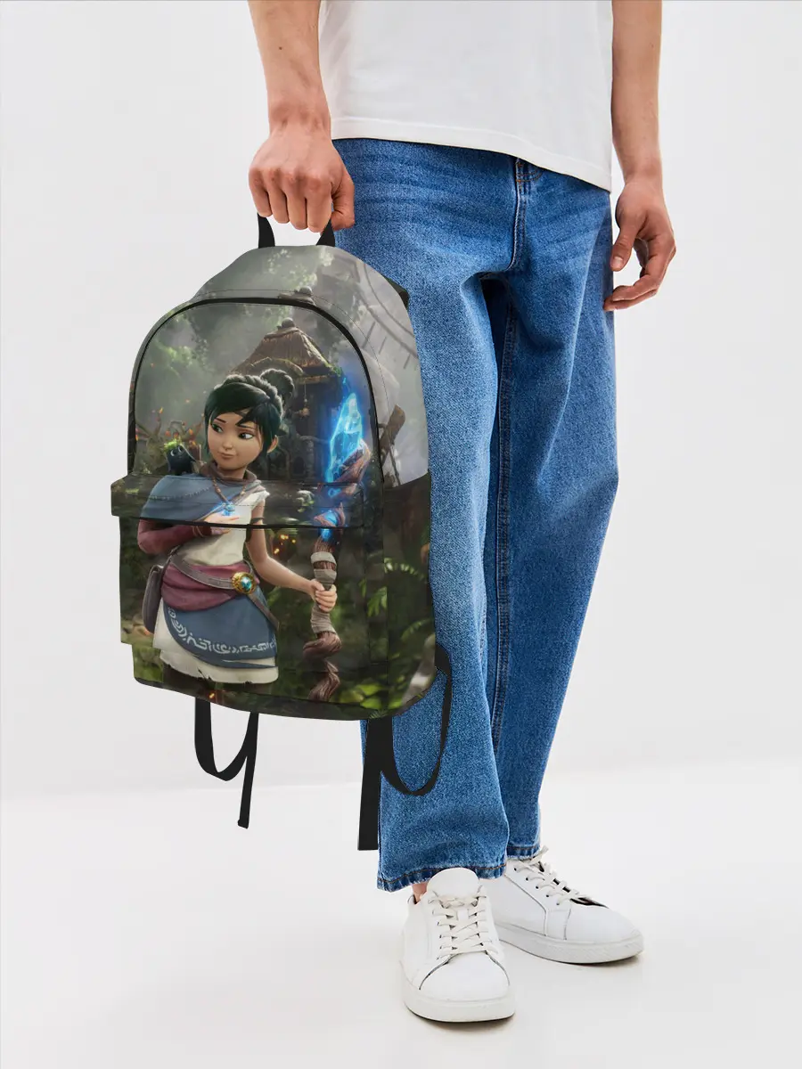 Рюкзак джинсовый / Кена и Мост Духов