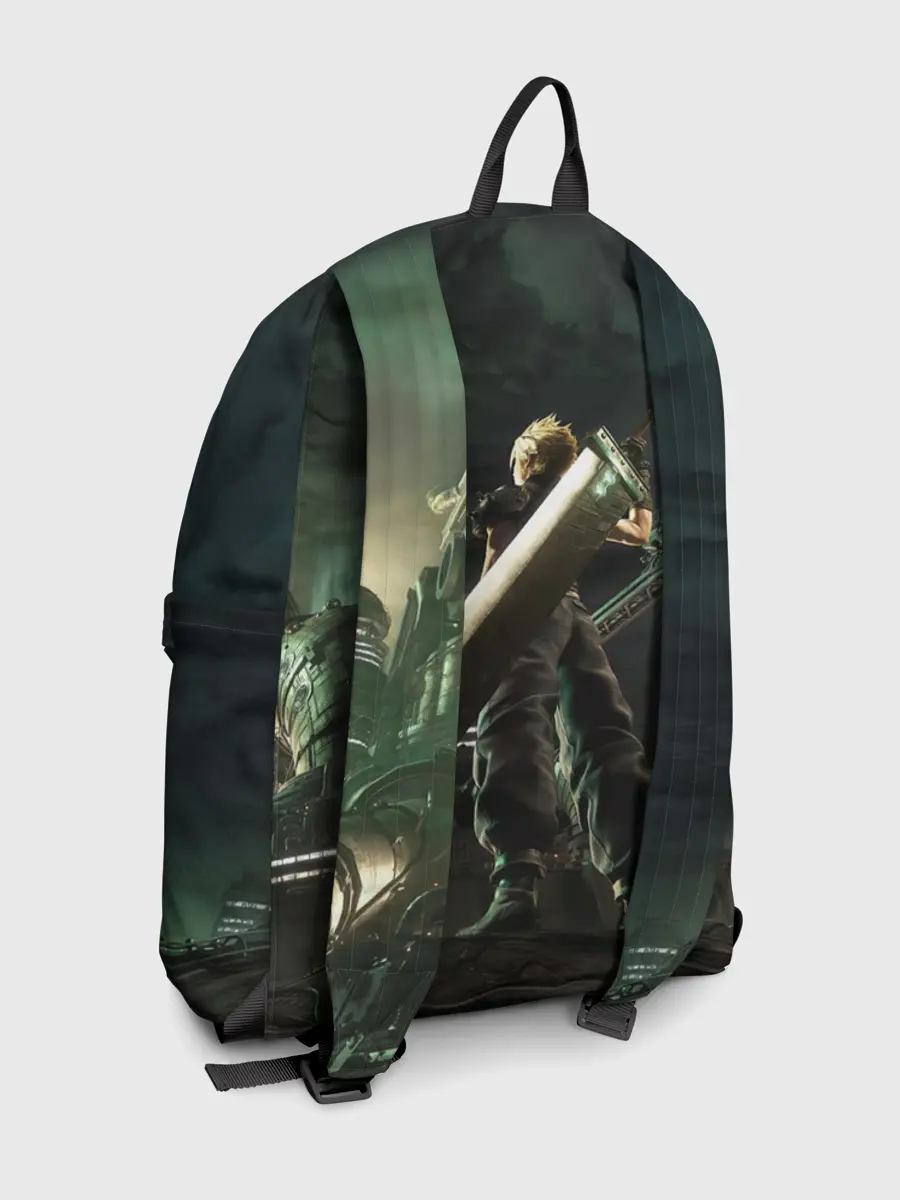 Рюкзак джинсовый / Клауд Страйф FF7