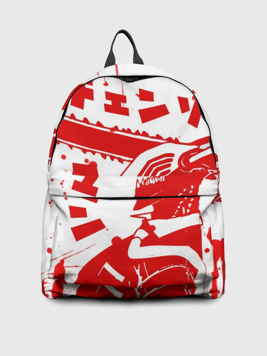 Рюкзак джинсовый / Chainsaw Man, Человек-бензопила