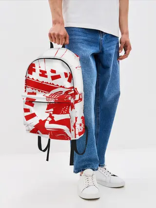 Рюкзак джинсовый / Chainsaw Man, Человек-бензопила