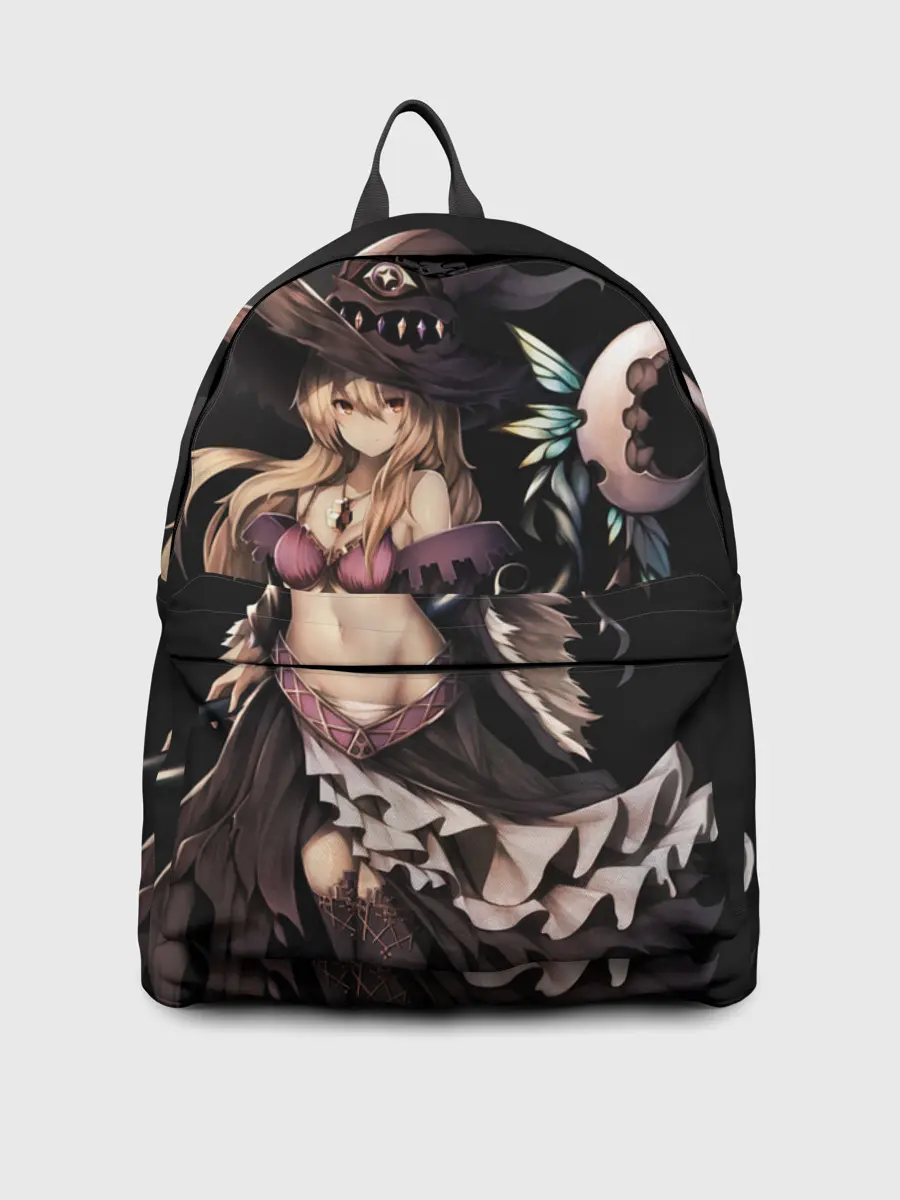 Рюкзак джинсовый / Секси ведьма блондинка