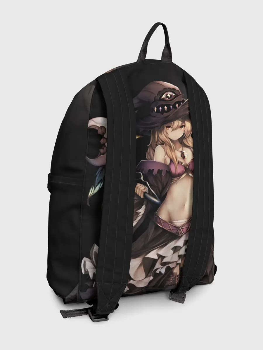 Рюкзак джинсовый / Секси ведьма блондинка