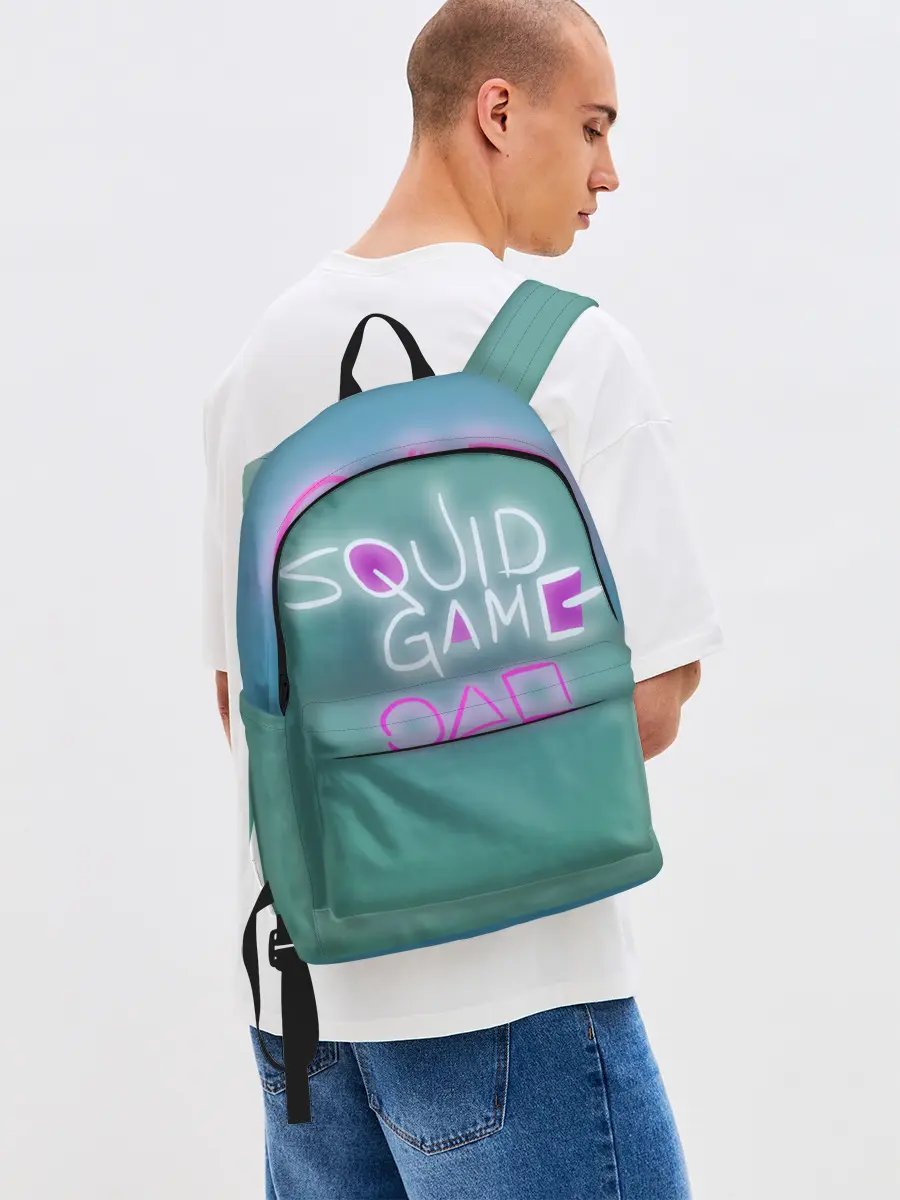 Рюкзак джинсовый / Squid game a