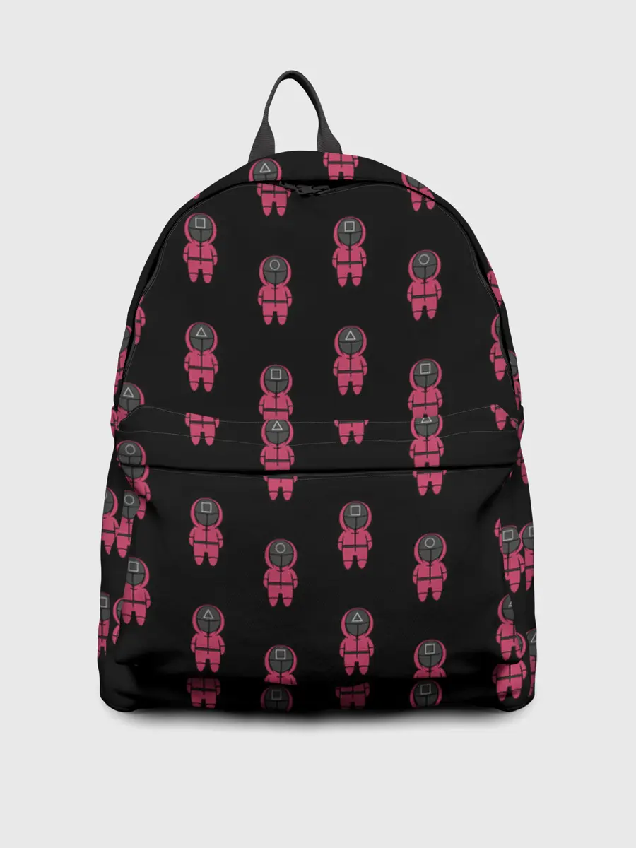 Рюкзак джинсовый / ФИГУРКИ СТРАЖЕЙ / ИГРА В КАЛЬМАРА