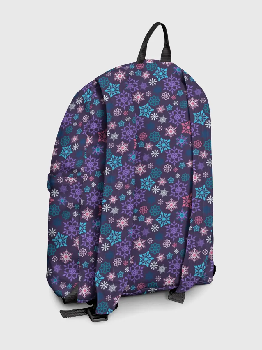 Рюкзак джинсовый / Снежные Узоры