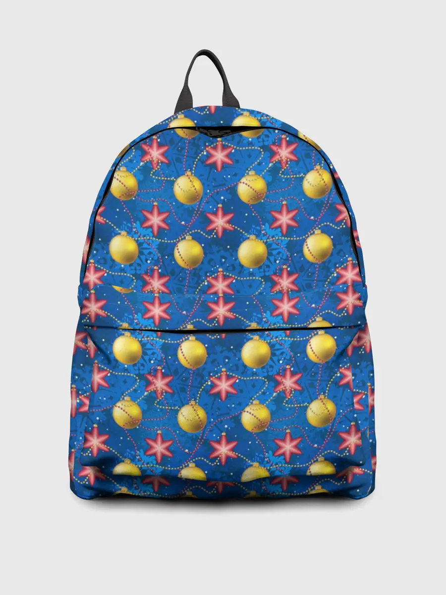 Рюкзак джинсовый / Праздничное Новогоднее Украшение