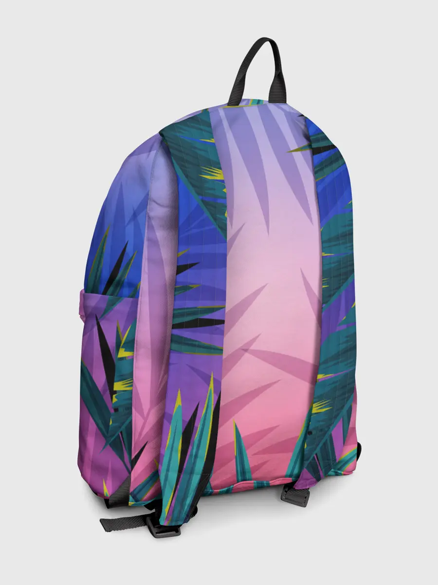 Рюкзак джинсовый / Тигр из абстракций