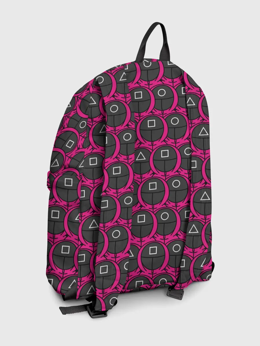 Рюкзак джинсовый / ИГРА В КАЛЬМАРА, МНОГО СТРАЖНИКОВ